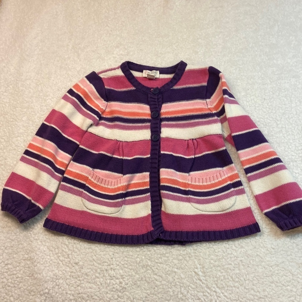 1989 Place Cotton/Acrylic 1/2 Button Down Sweater EUC 4T